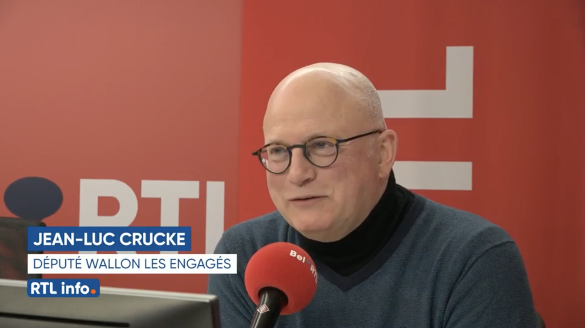 Jean Luc Crucke vice président les Engagés chez Bel RTL