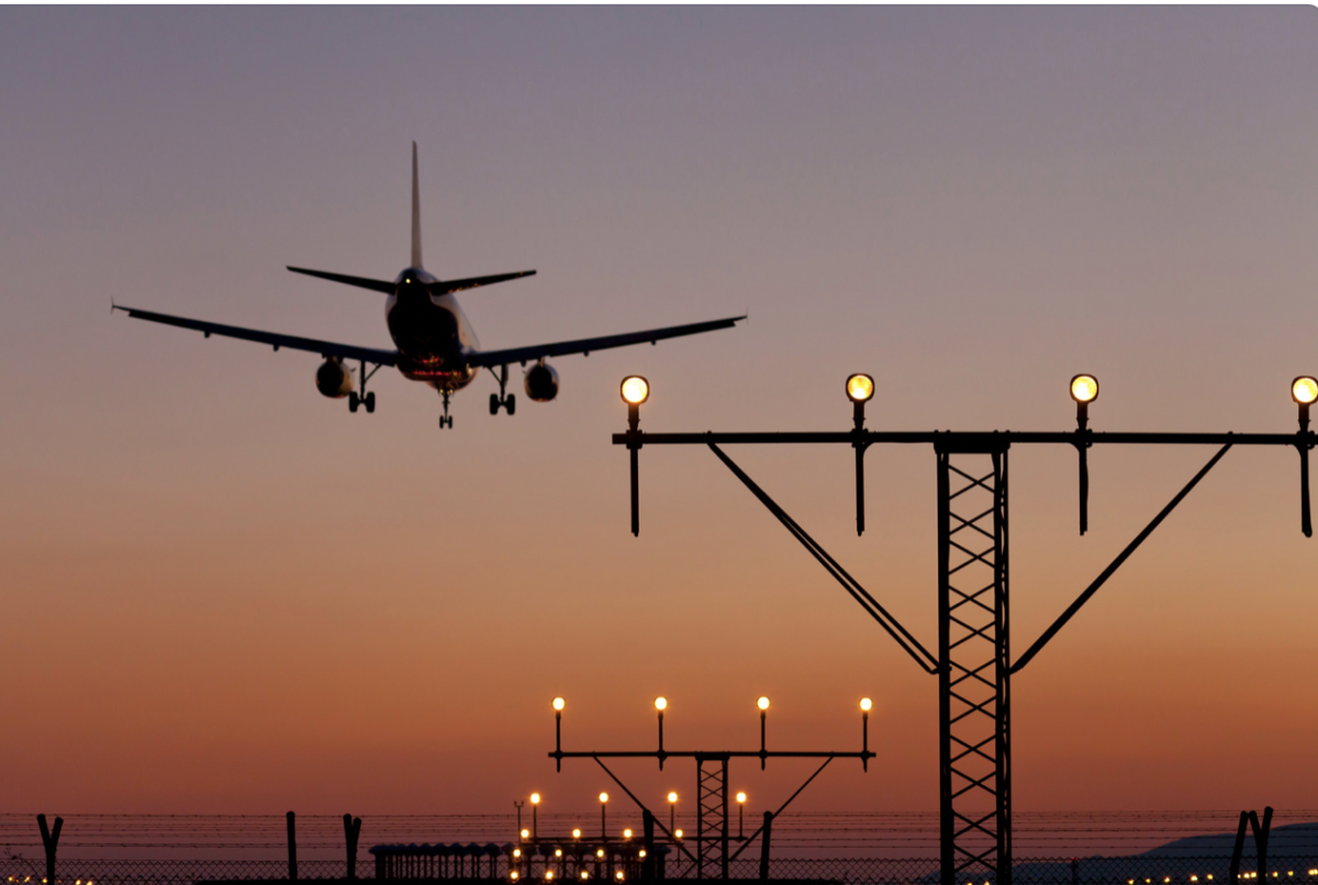 Survol Bruxelles Avion Soleil