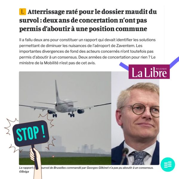Survol Bruxelles La Libre