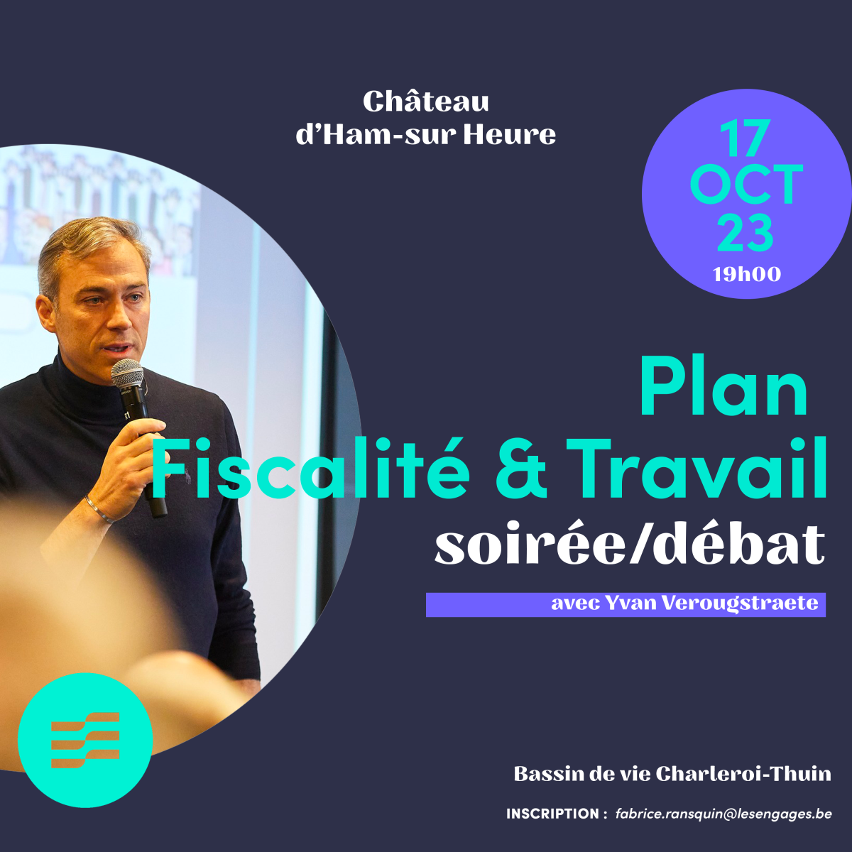 Event soirée débat Yvan Verougstraete Site