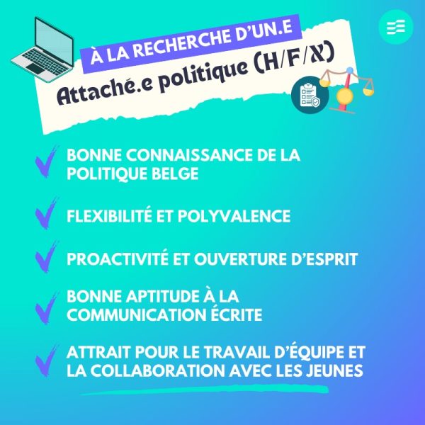 Annonce Génération Engagée Attaché Politique